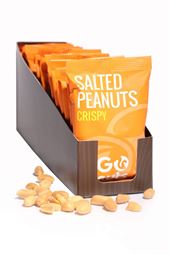 GoNuts Saltet Peanuts i bag 50 g